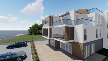 Gehobene Neubau-Dachgeschosswohnung in erster Meeresreihe mit Dachterrasse in Srima bei Vodice, 22211 Srima (Kroatien), Dachgeschosswohnung