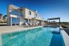 Luxuriöse Moderne-Designer-Villa mit Swimmingpool und Panoramablick in Višnjan - Außenbereich