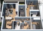 Modernes Neubau-Designer-Penthouse auf Veli Vrh - Visualisierung