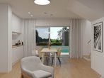 Moderne Luxus Neubau-Designer-Doppelhaushälfte mit Swimmingpool in Meeresnähe in Ližnjan - Visualisierung