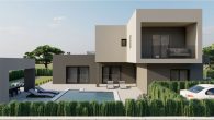 Moderne Neubau-Designer-Villa mit Swimmingpool in ruhiger Lage von Poreč - Visualisierung
