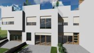 Modernes Luxus Neubau-Reihenhaus mit Dach-Swimmingpool und Meerblick in Vodice - Visualisierung