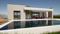 Moderne Luxus Neubau-Designer-Villa mit Swimming-Pool in Vodice - Visualisierung