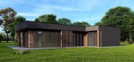 923 m² großes Baugrundstück mit Projektierung für eine Bungalow-Villa in Bale - Visualisierung