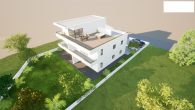 Modernes luxuriöses Maisonette-Penthouse mit Dachterrasse und unverbaubarem Meerblick in Vodice - Visualisierung